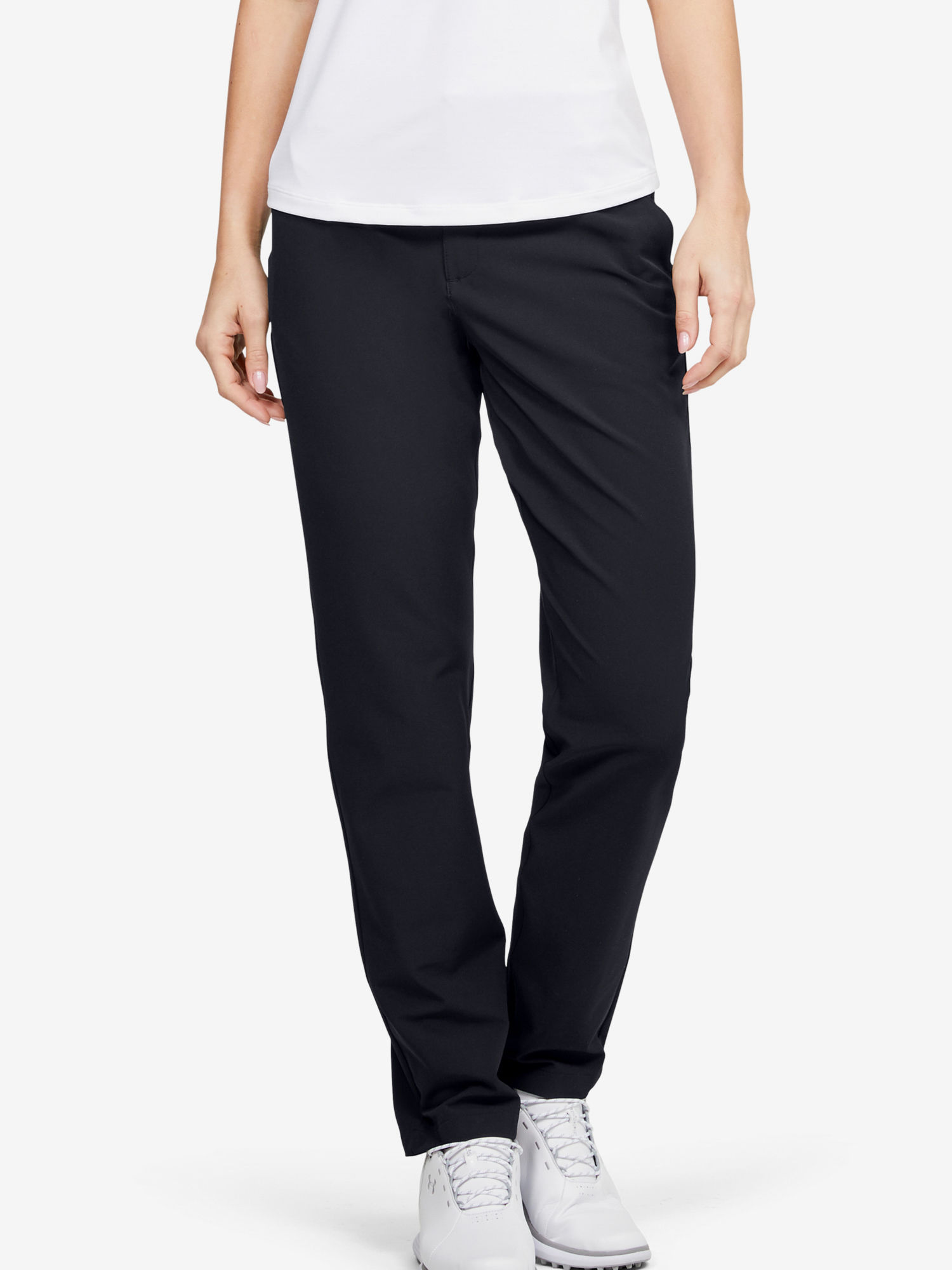 Kalhoty Under Armour Links Pant-BLK (1)