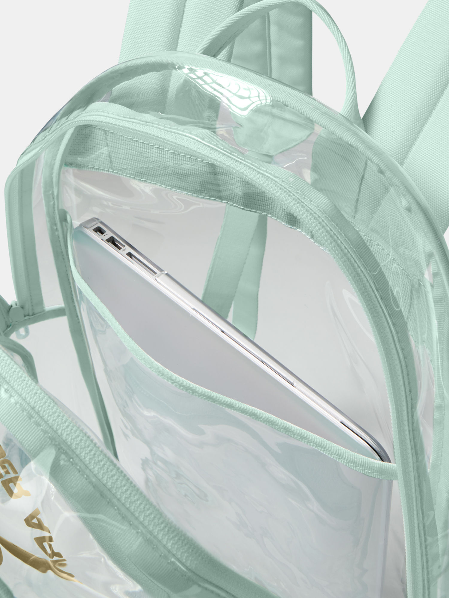 Batoh Under Armour Loudon Clear Backpack-WHT (4)