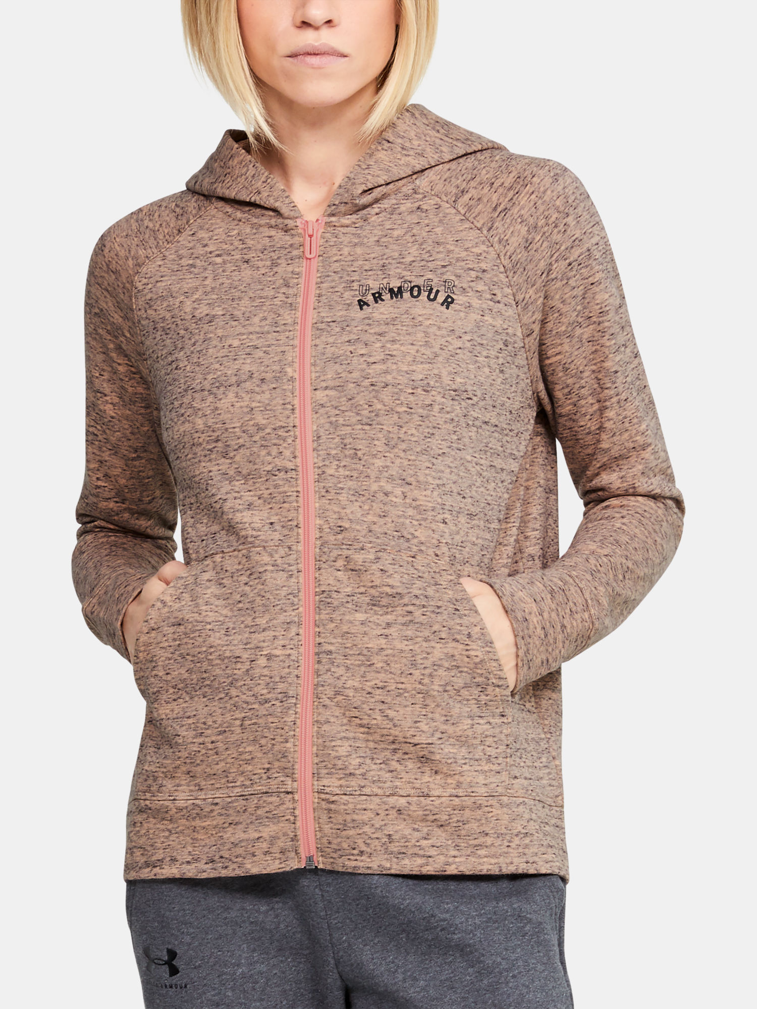 Mikina Under Armour Rival Terry Fz Hoodie (1)