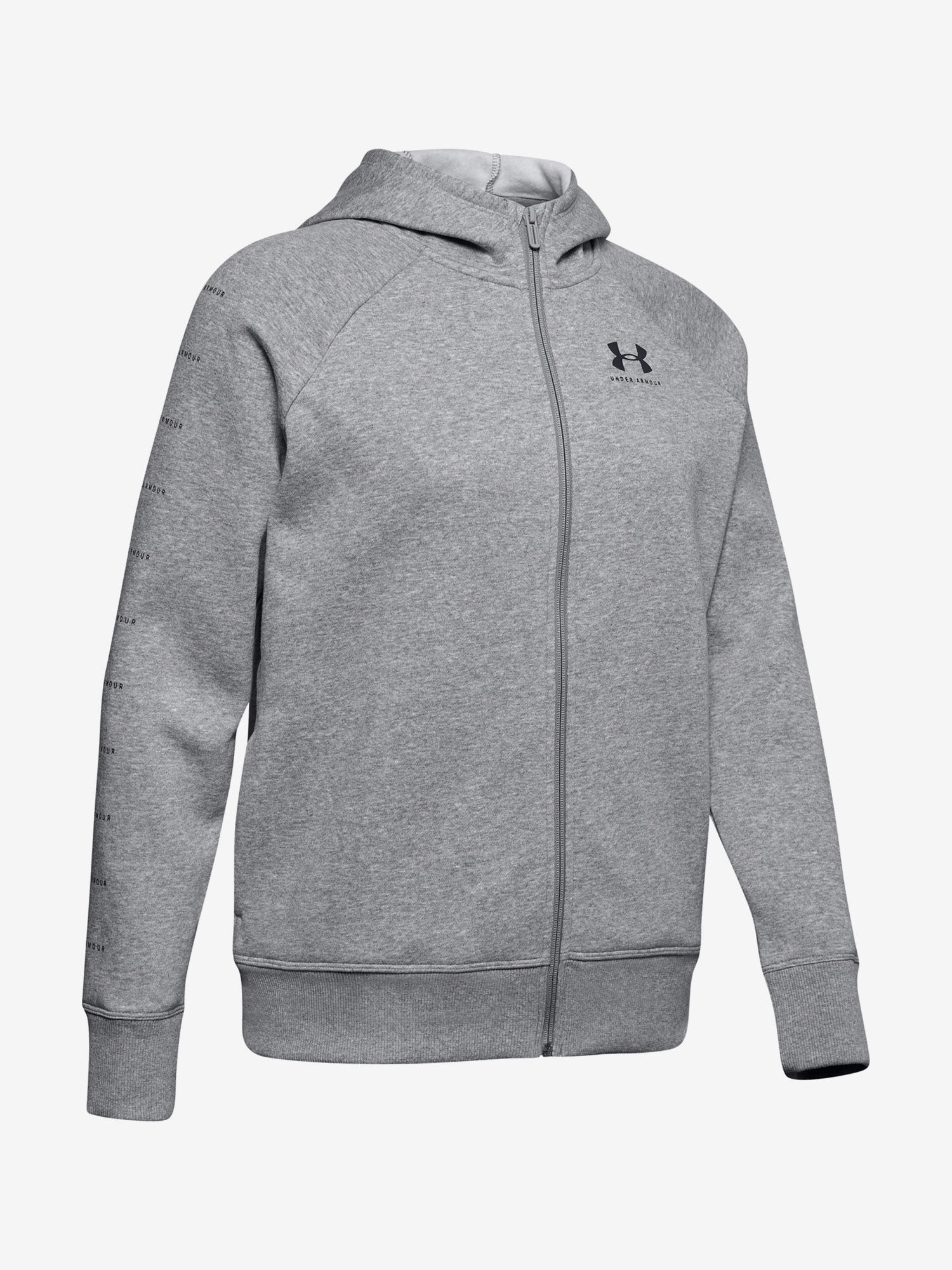 Mikina Under Armour Rival Fleece Sportstyle Lc Sleeve Graphi (4)