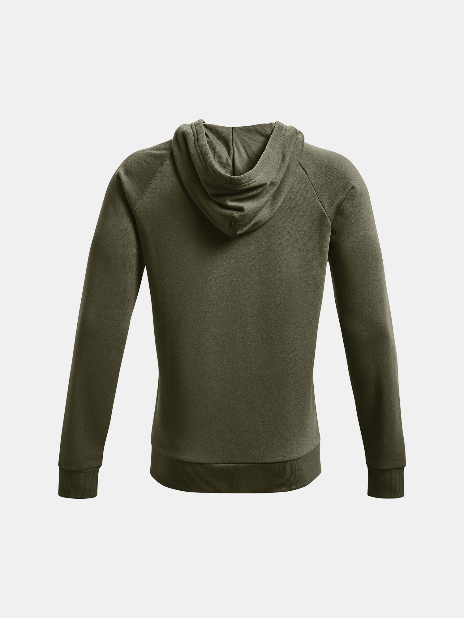 Mikina Under Armour UA Rival Cotton FZ Hoodie-GRN (4)