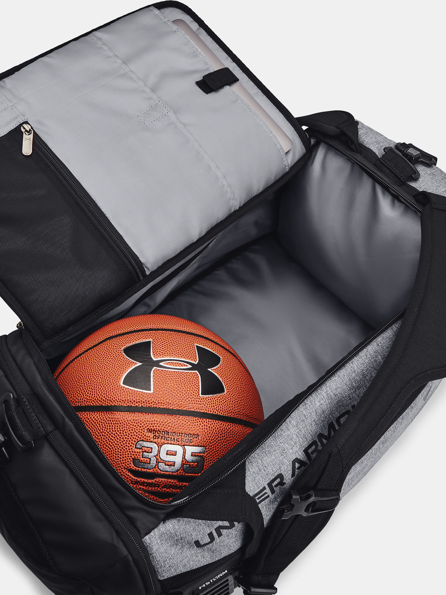 Taška Under Armour  Contain Duo MD Duffle-GRY (4)