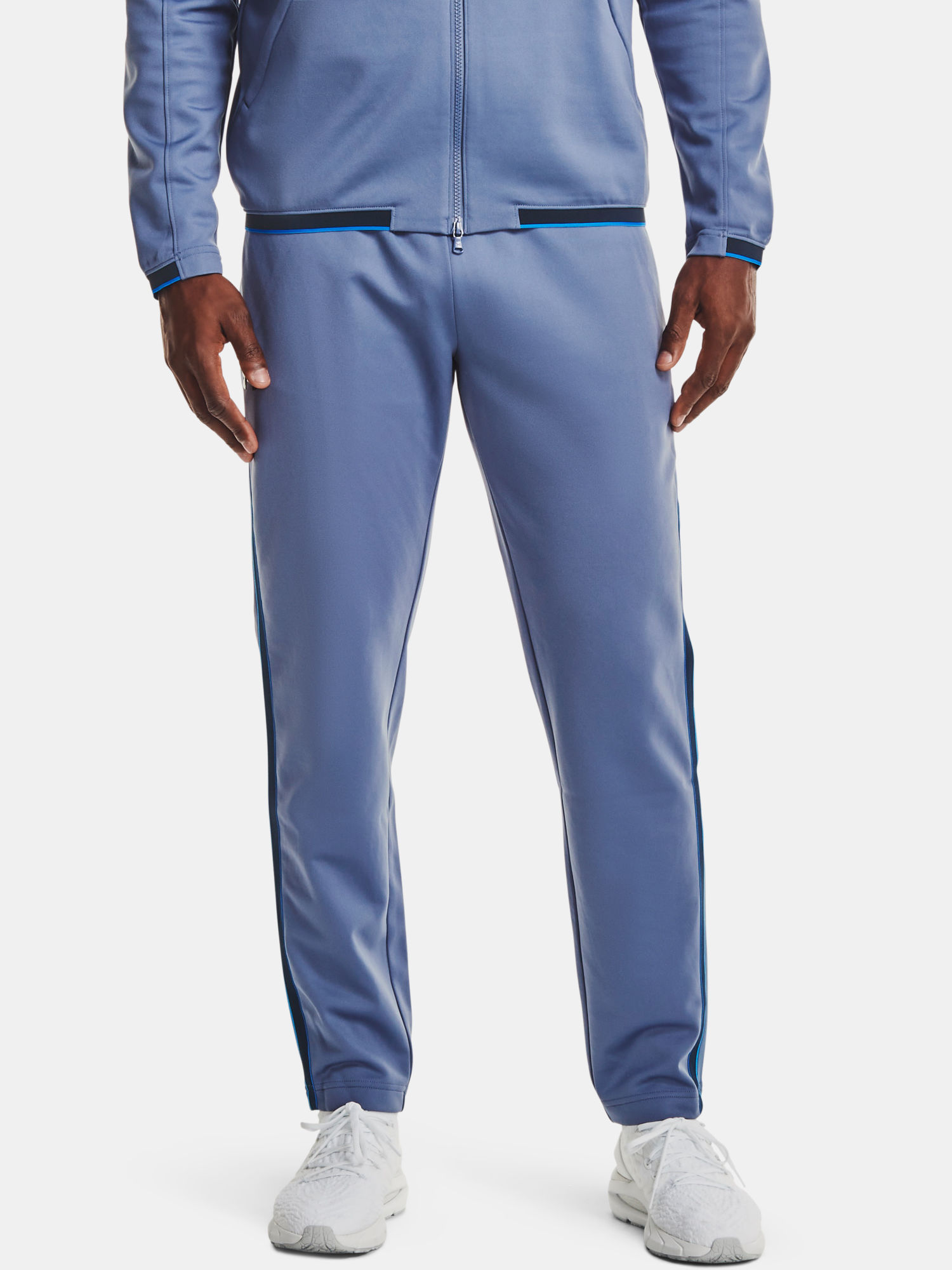 Kalhoty Under Armour Recover Knit Track Pant-BLU (1)