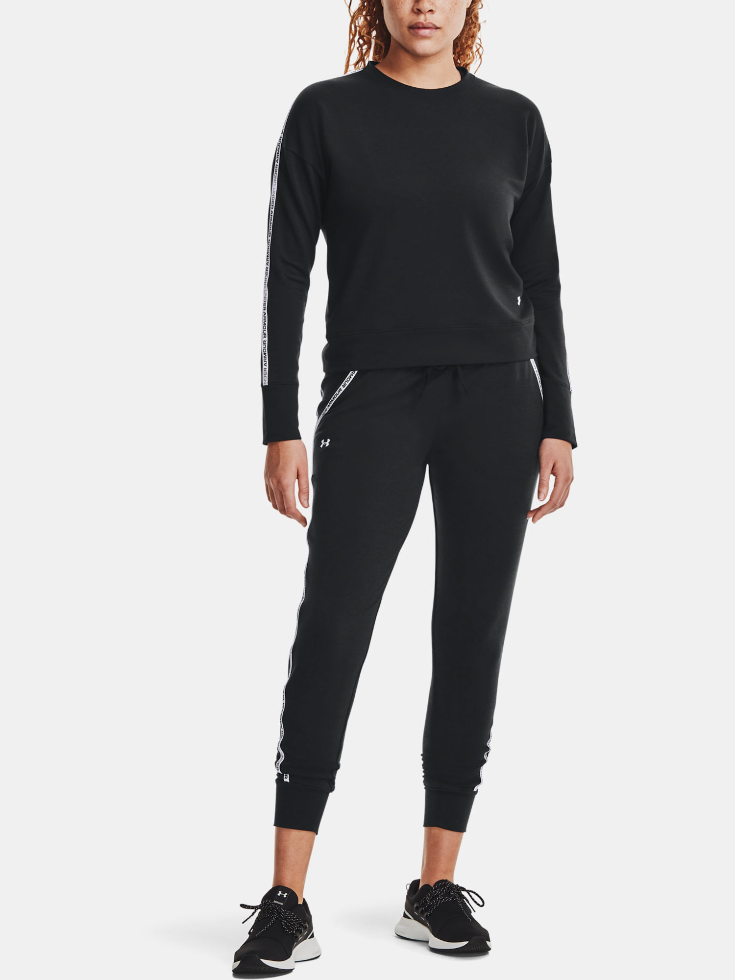 MIkina Under Armour Rival Terry Taped Crew-BLK (6)