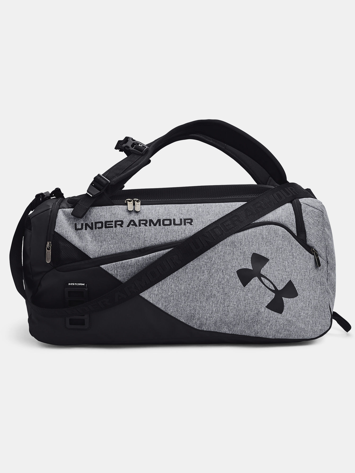 Taška Under Armour  Contain Duo MD Duffle-GRY (1)
