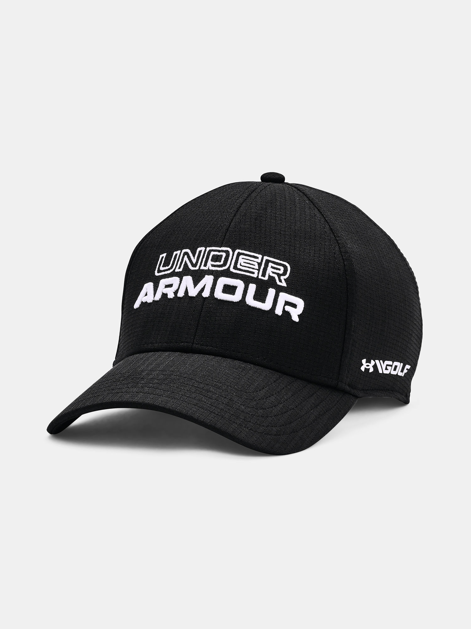 Kšiltovka Under Armour UA Jordan Spieth Tour Hat-BLK (1)
