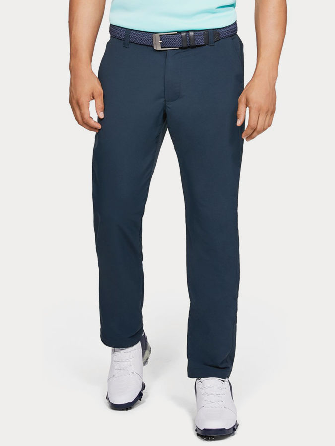 Kalhoty Under Armour EU Performance Taper Pant-NVY (1)