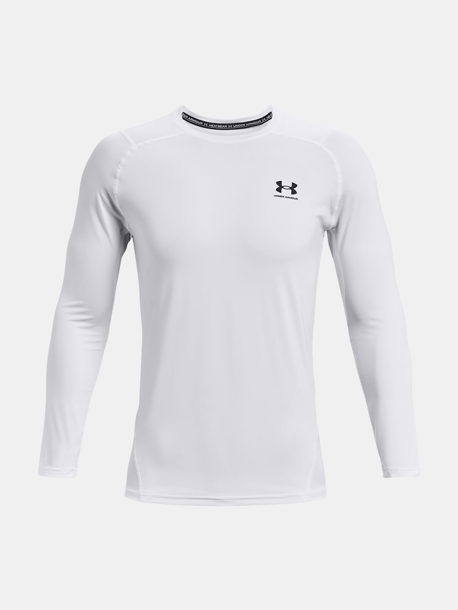 Tričko Under Armour HG Armour Fitted LS-WHT (3)