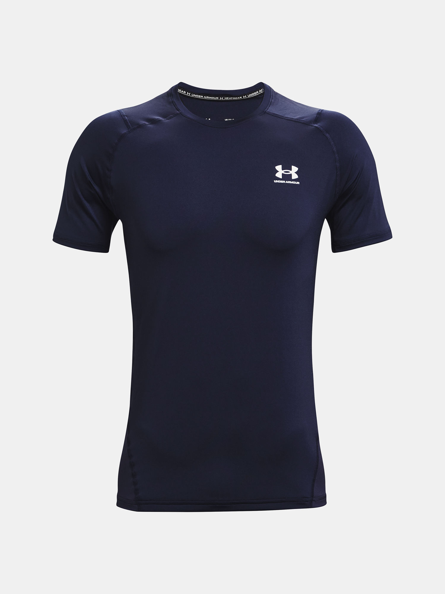 Tričko Under Armour HG Armour Fitted SS-NVY (3)