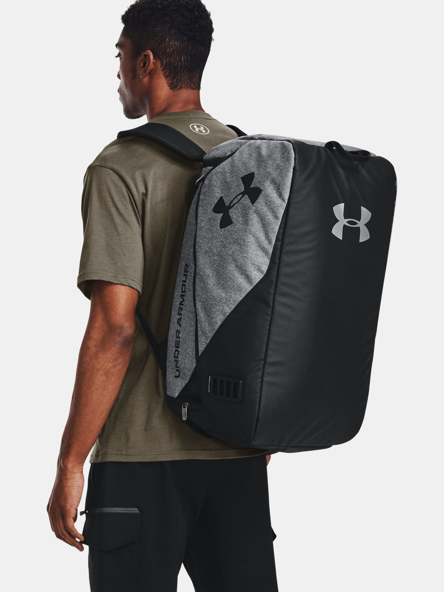 Taška Under Armour  Contain Duo MD Duffle-GRY (7)
