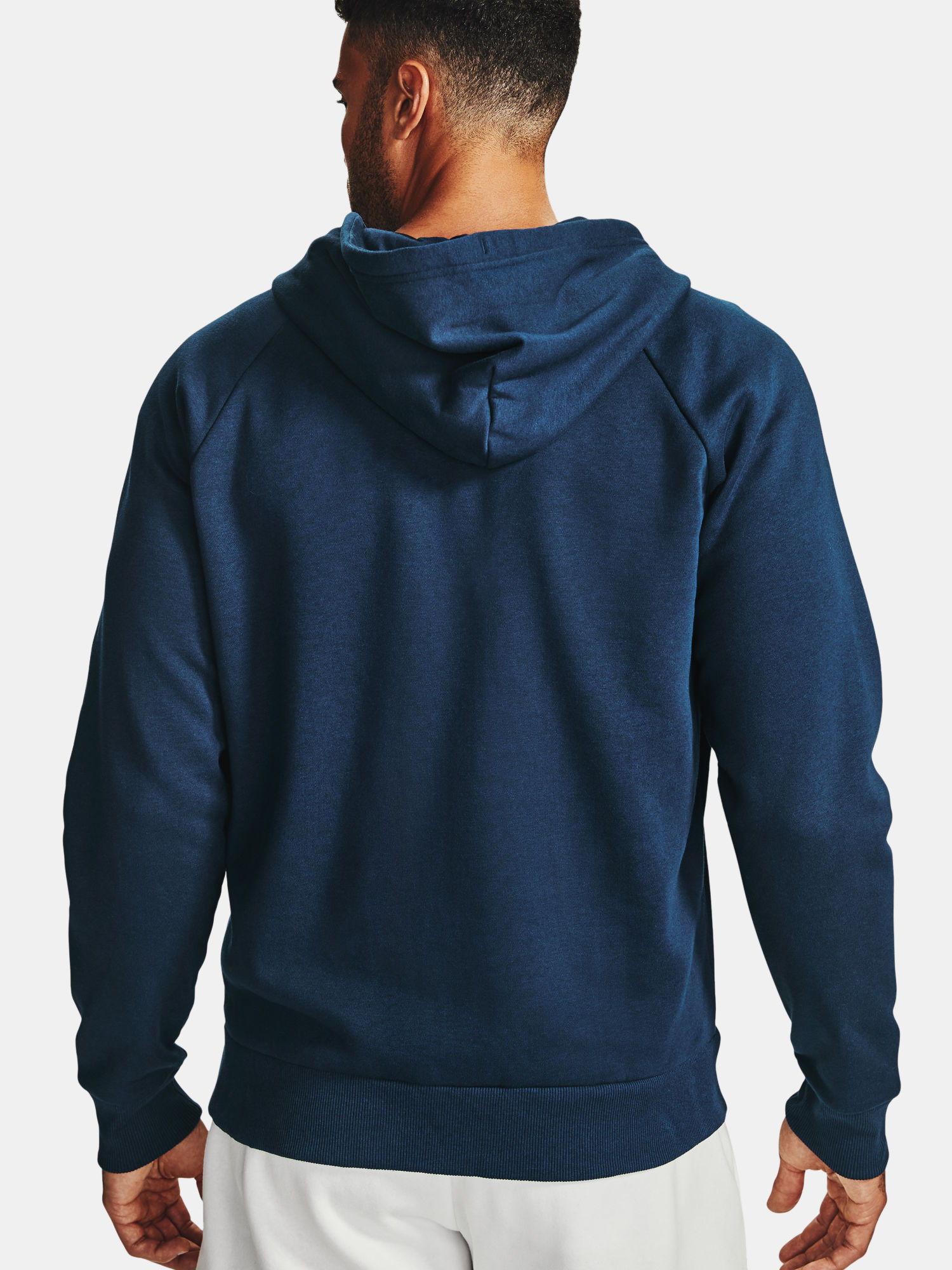 Mikina Under Armour Rival Fleece FZ Hoodie-NVY (2)