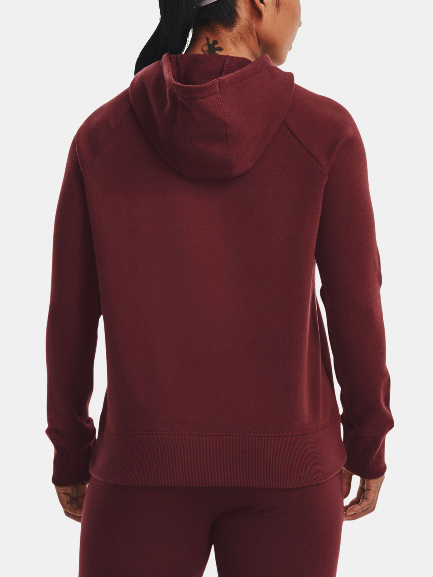 Mikina Under Armour Rival Fleece Logo Hoodie-RED (2)