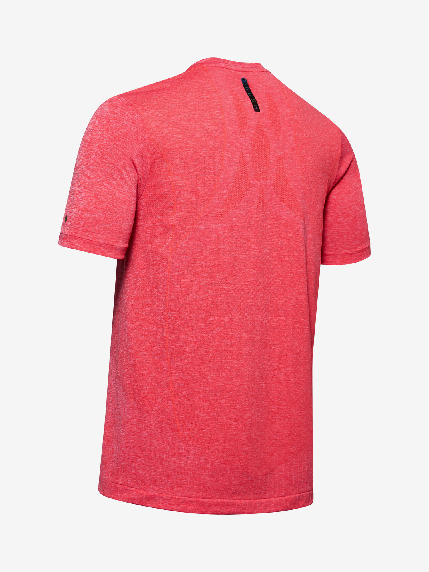 Tričko Under Armour Rush Seamless Fitted SS-RED (2)