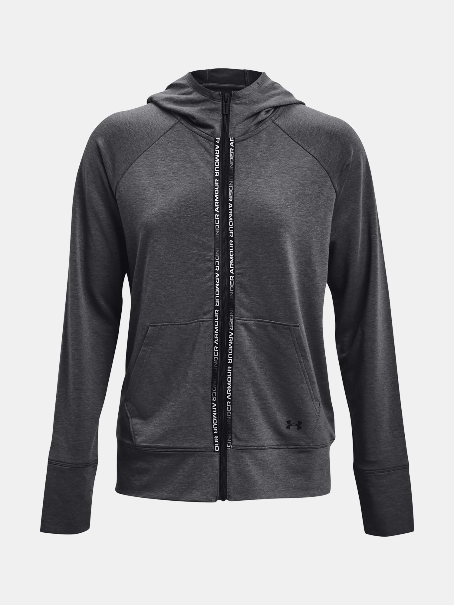 Mikina Under Armour Rival Terry Taped FZ Hoodie-GRY (3)