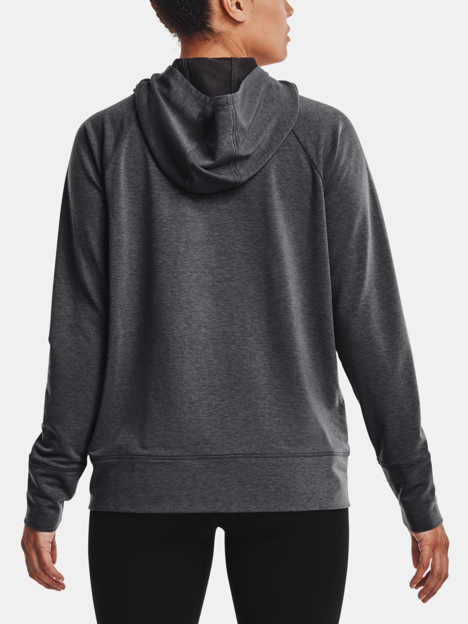 Mikina Under Armour Rival Terry Taped FZ Hoodie-GRY (2)