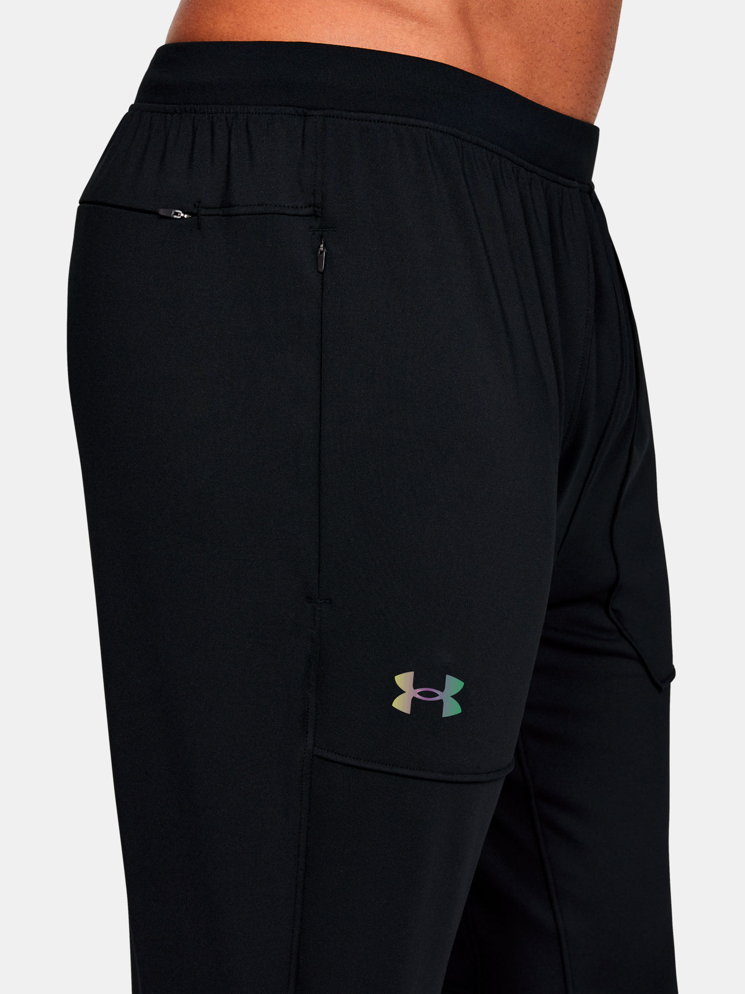 Tepláky Under Armour Rush Fitted Pant-BLK (5)