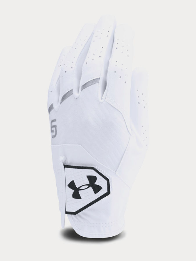 Rukavice Under Armour Youth Coolswitch Golf Glove-WHT (1)