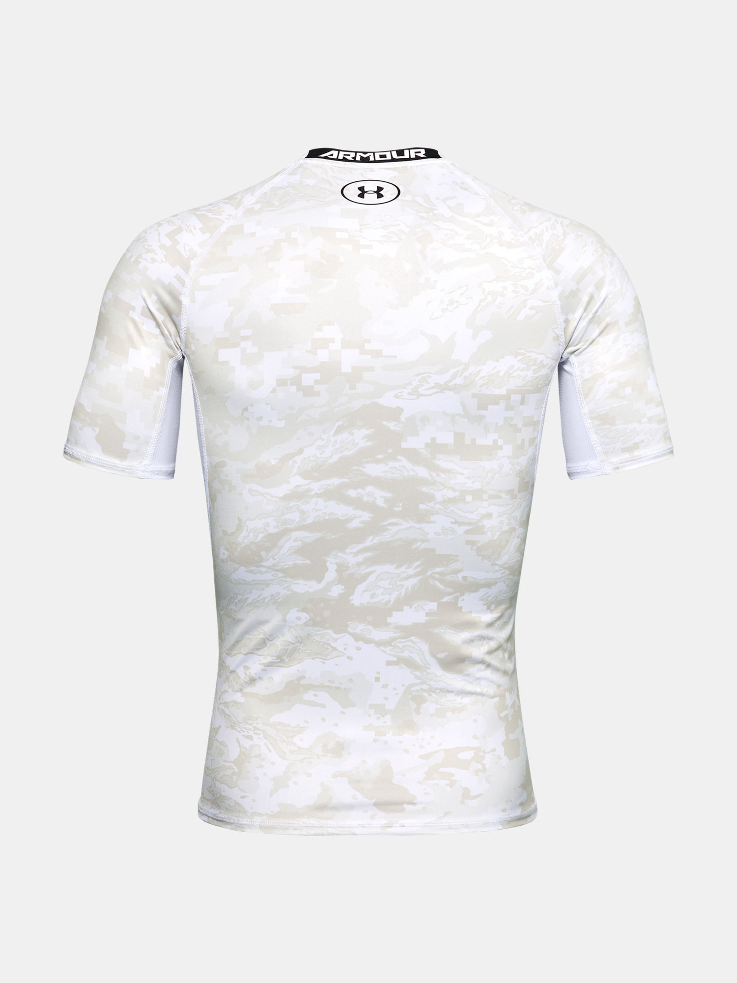 Kompresní tričko Under Armour ARMOUR HG Print SS-WHT (2)
