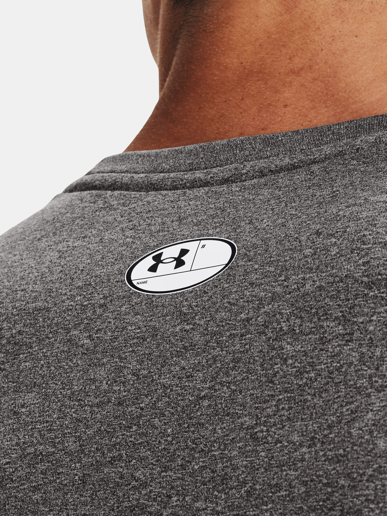 Tričko Under Armour CG Armour Fitted Crew-GRY (5)