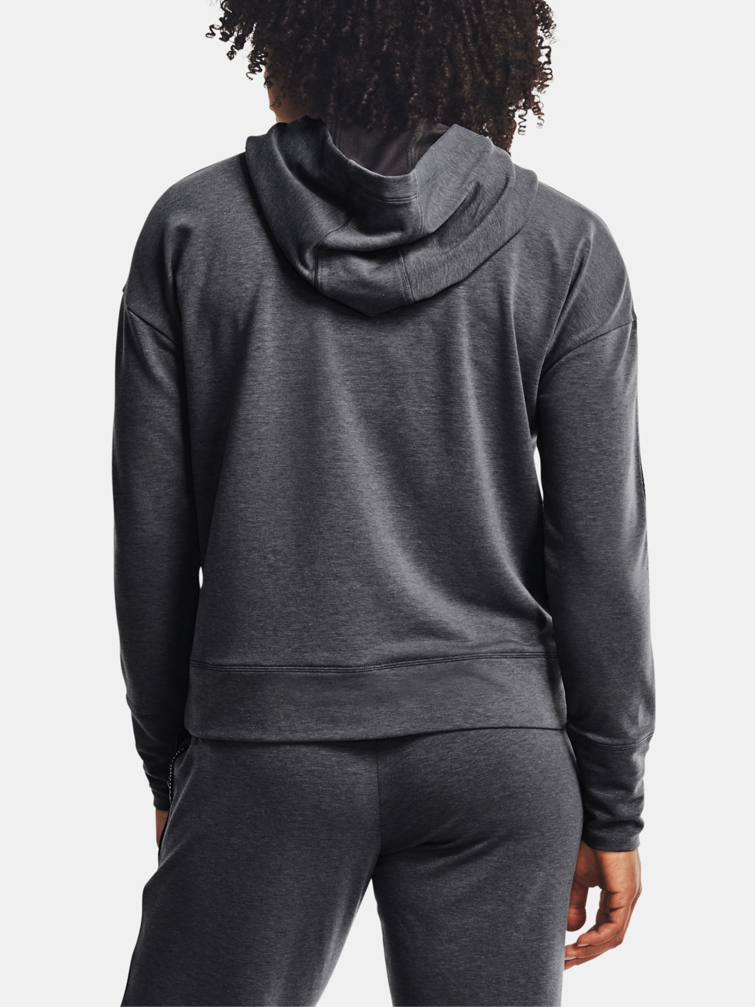 Mikina Under Armour Rival Terry Taped Hoodie-GRY (2)
