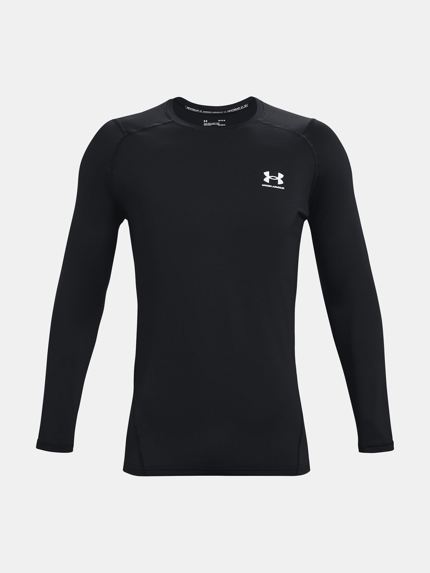 Tričko Under Armour HG Armour Fitted LS-BLK (3)