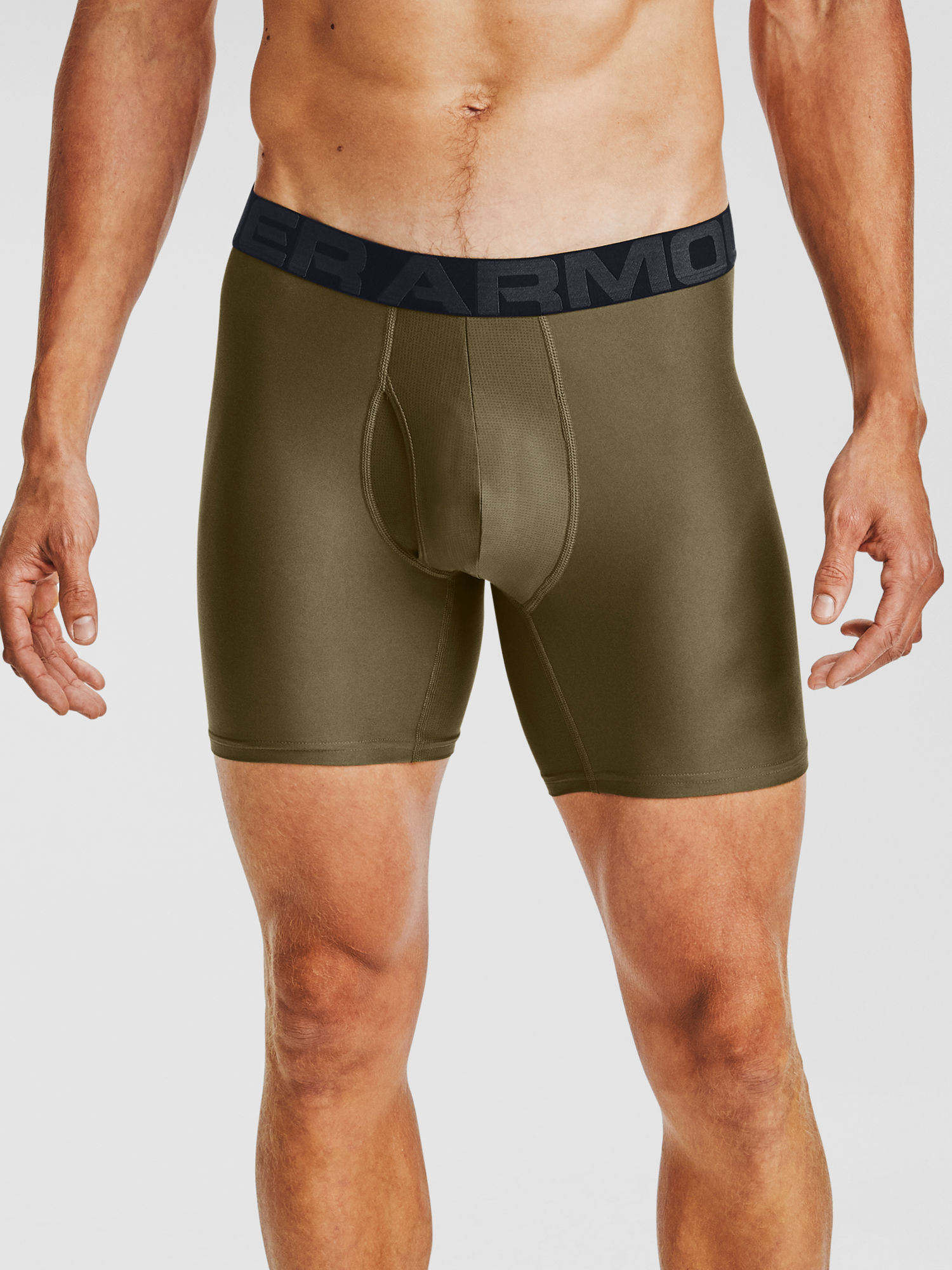Boxerky Under Armour Tech 6in 2 Pack-GRN (1)