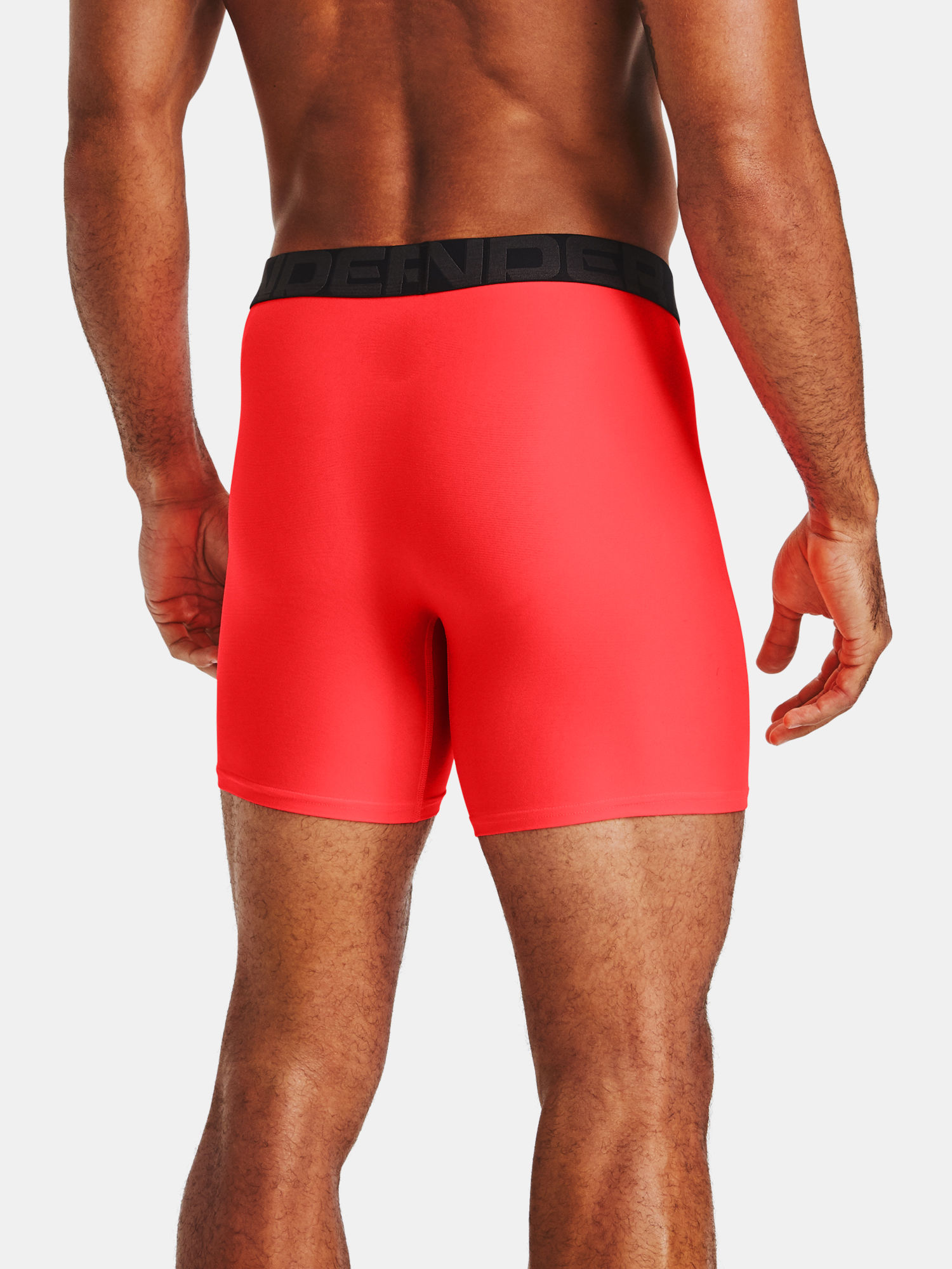 Boxerky Under Armour Tech 6in 2 Pack-RED (2)