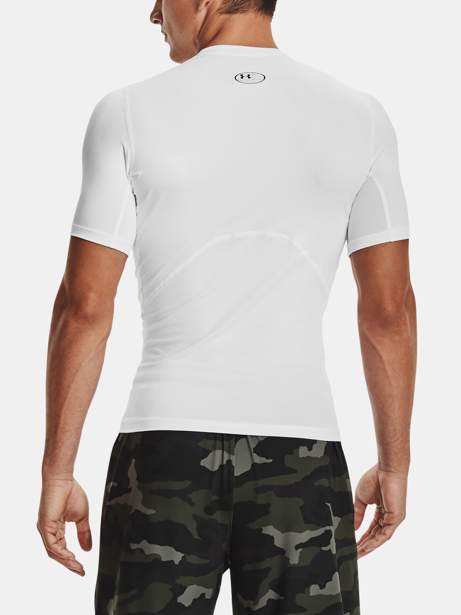 Kompresní tričko Under Armour HG Armour Comp SS-WHT (2)