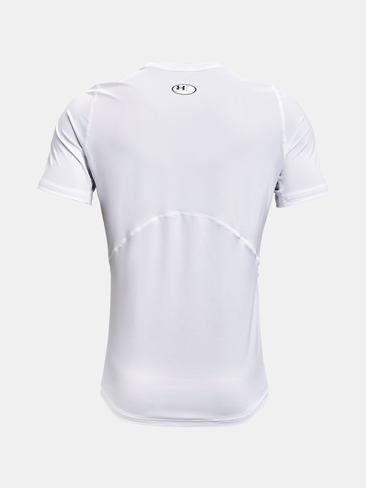 Tričko Under Armour HG Armour Fitted SS-WHT (4)