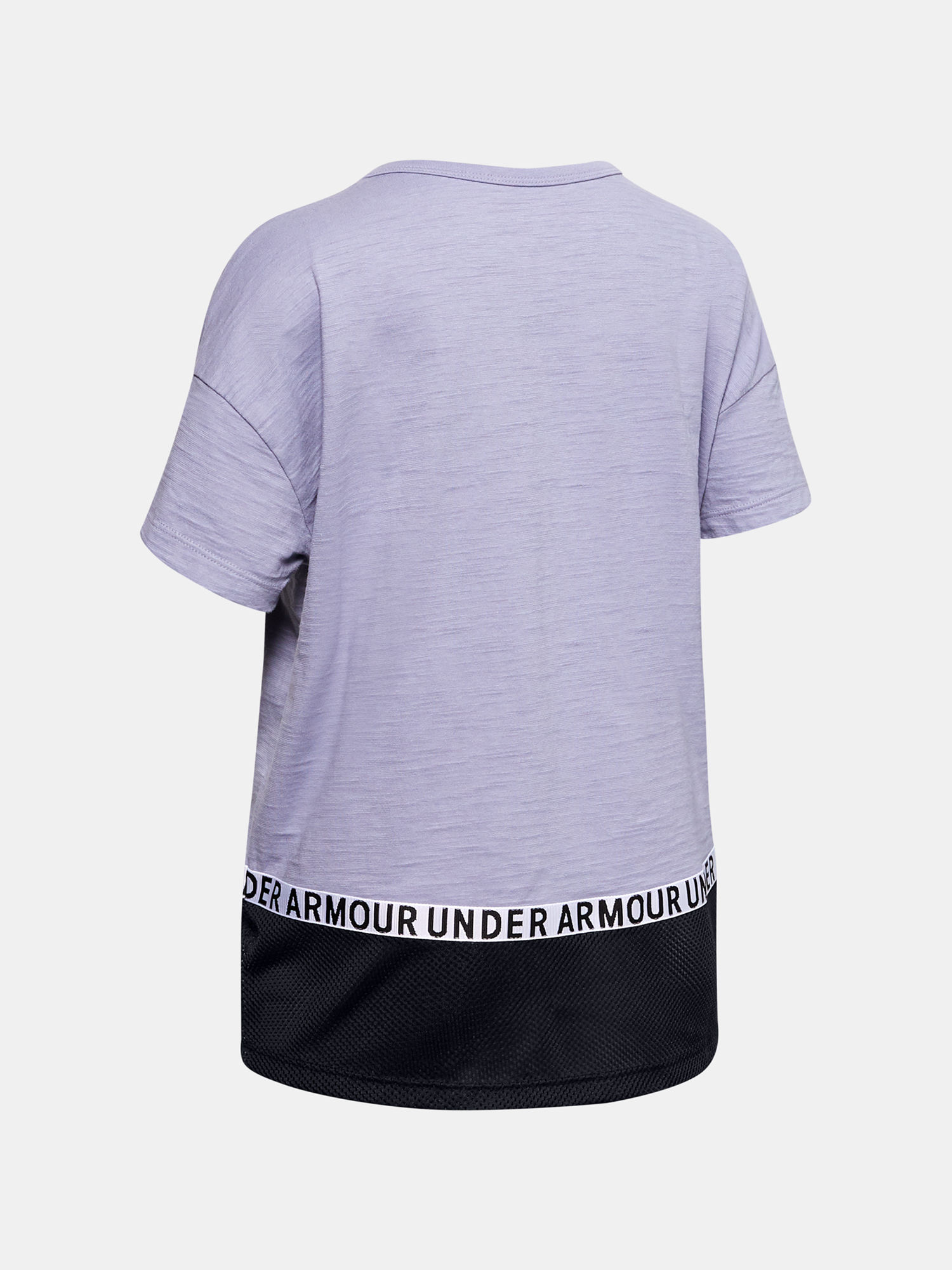 Tričko Under Armour Charged Cotton Taped SS T-Shirt-PPL (2)