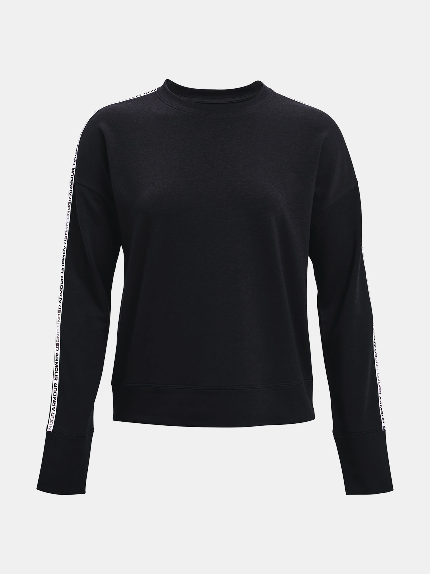 MIkina Under Armour Rival Terry Taped Crew-BLK (3)