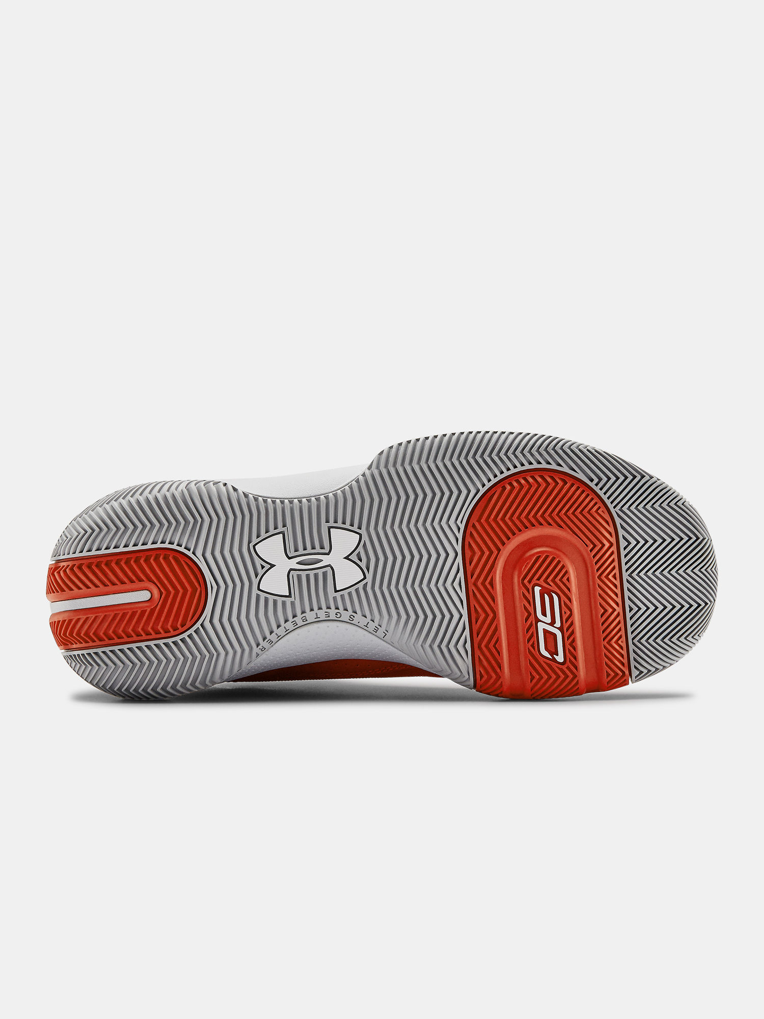 Boty Under Armour SC 3ZER0 IV-RED (4)