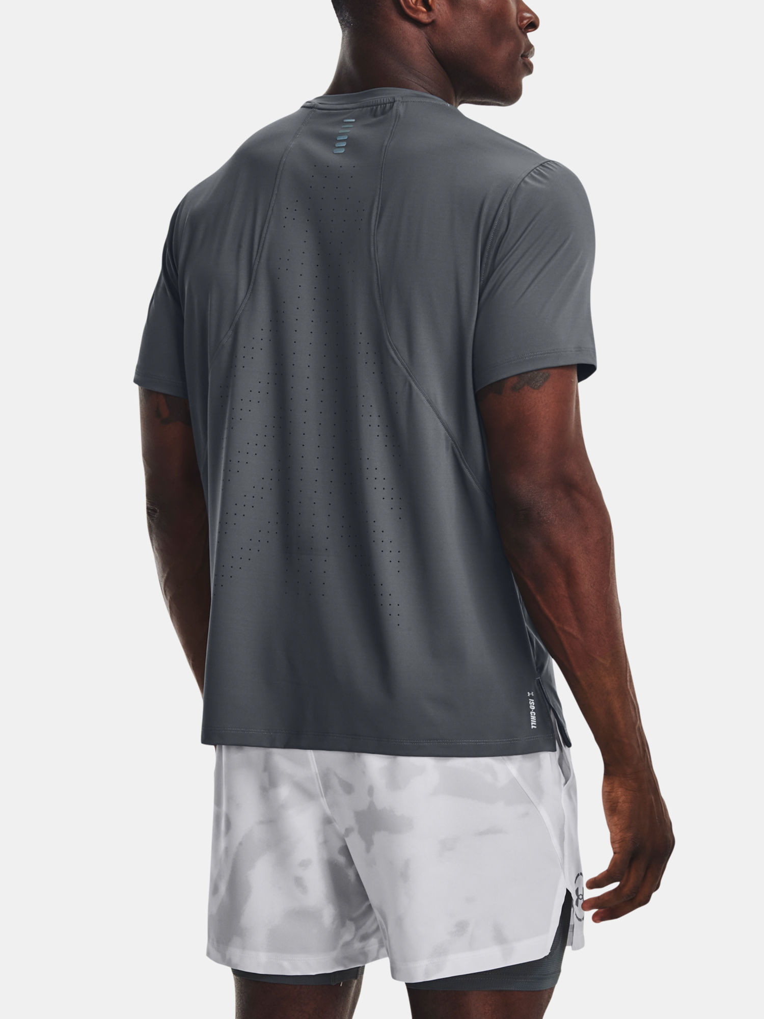 Tričko Under Armour UA Iso-Chill Laser Tee-GRY (2)