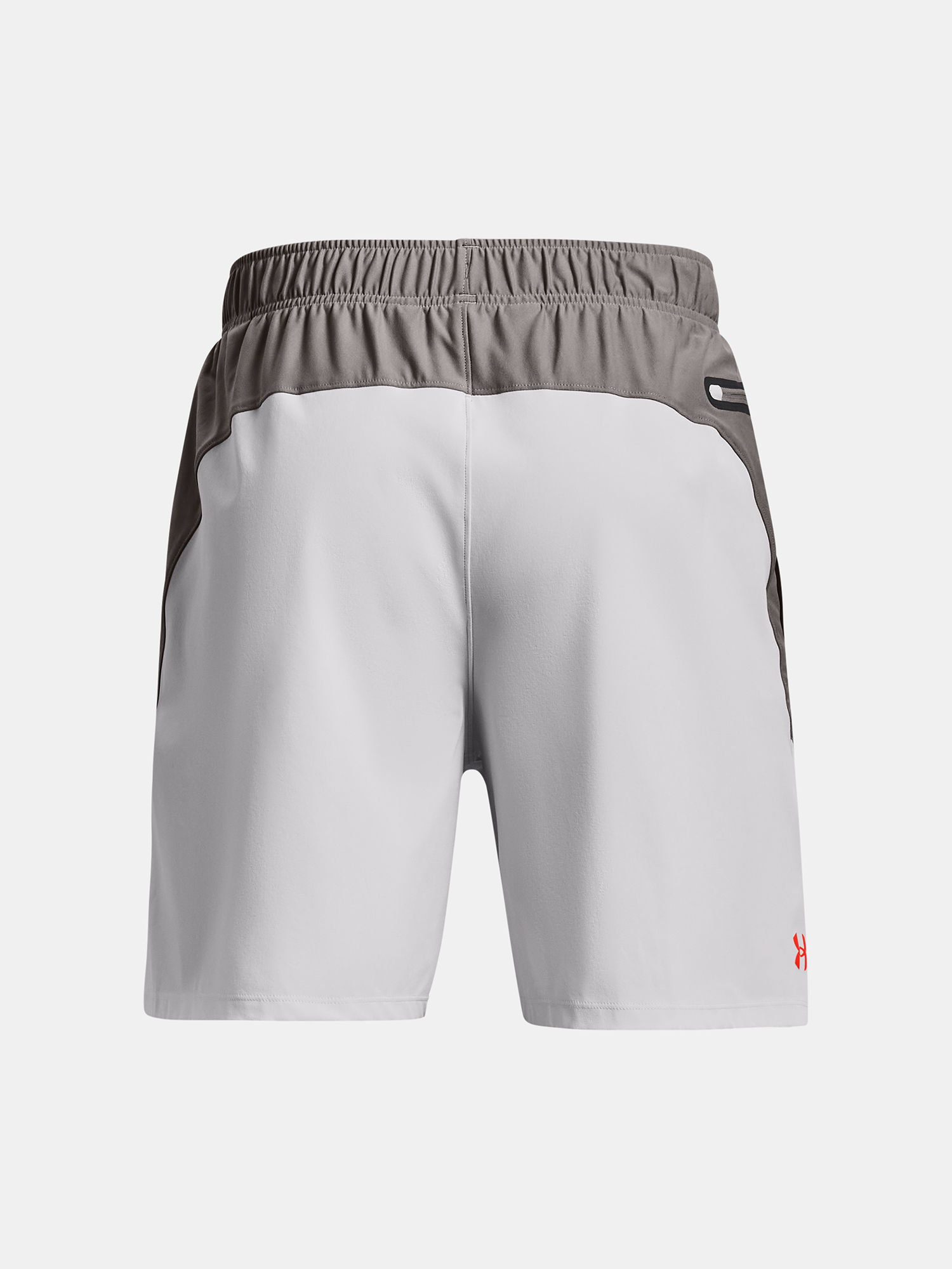 Kraťasy Under Armour Knit Woven Hybrid Shorts-GRY (4)