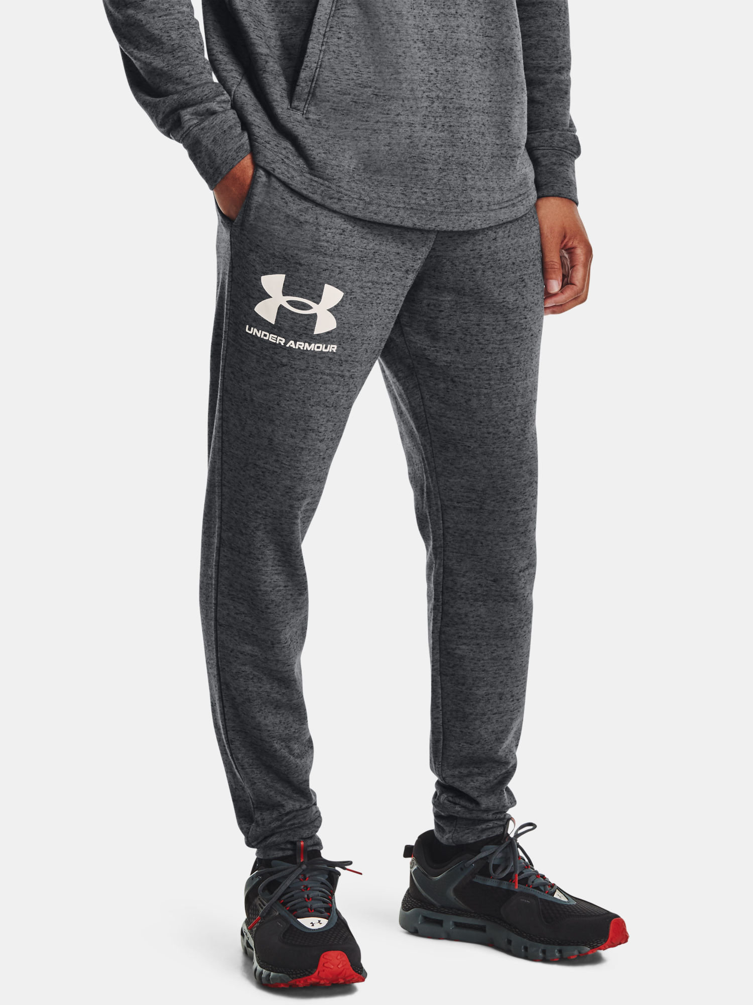 Tepláky Under Armour RIVAL TERRY JOGGER-GRY (1)