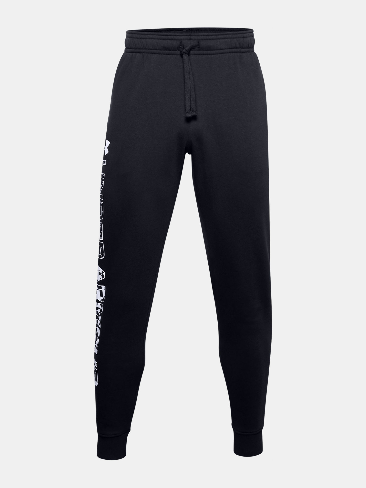 Tepláky Under Armour Rival Flc Graphic Joggers-BLK (1)