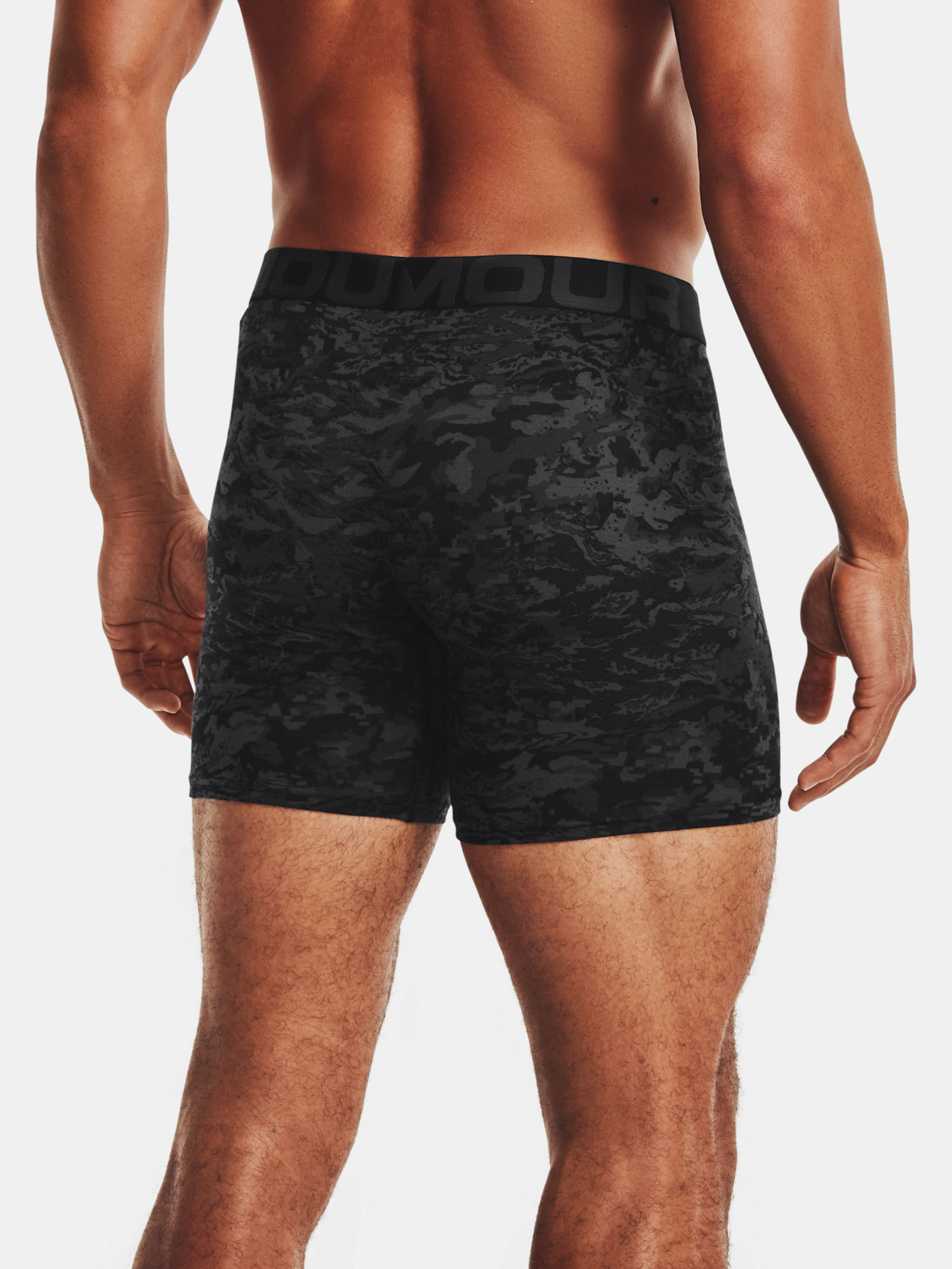 Boxerky Under Armour CC 6in Novelty 3 Pack-BLK (2)