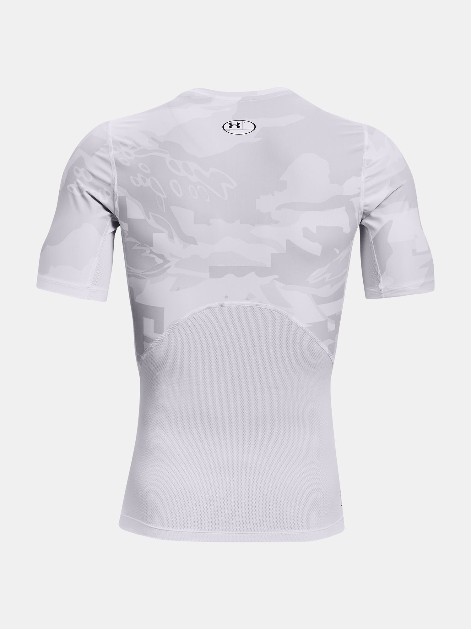 Kompresní tričko Under Armour HG Isochill Comp Print SS-WHT (4)