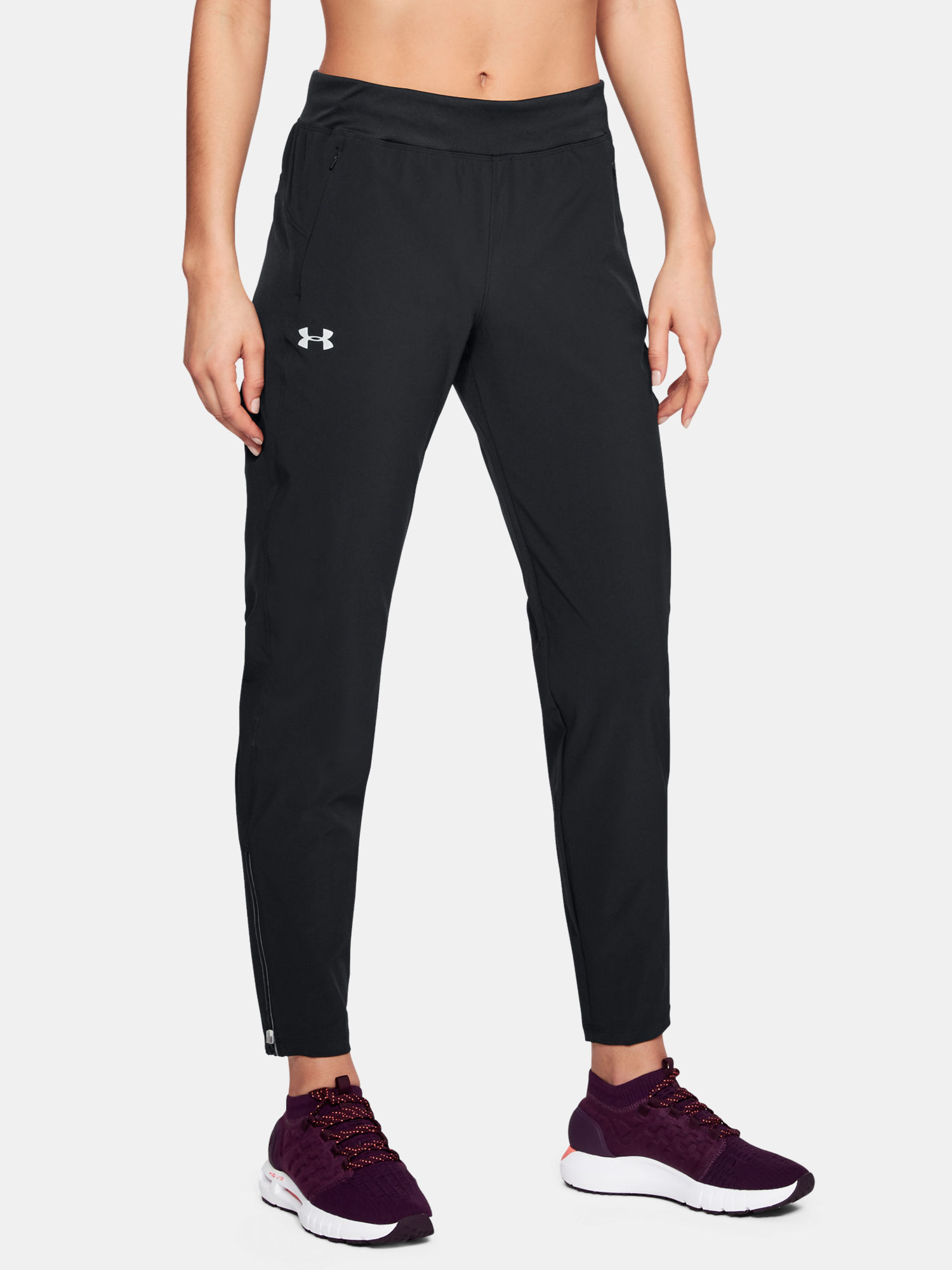Kalhoty Under Armour OutRun The Storm SP Pant-BLK (1)