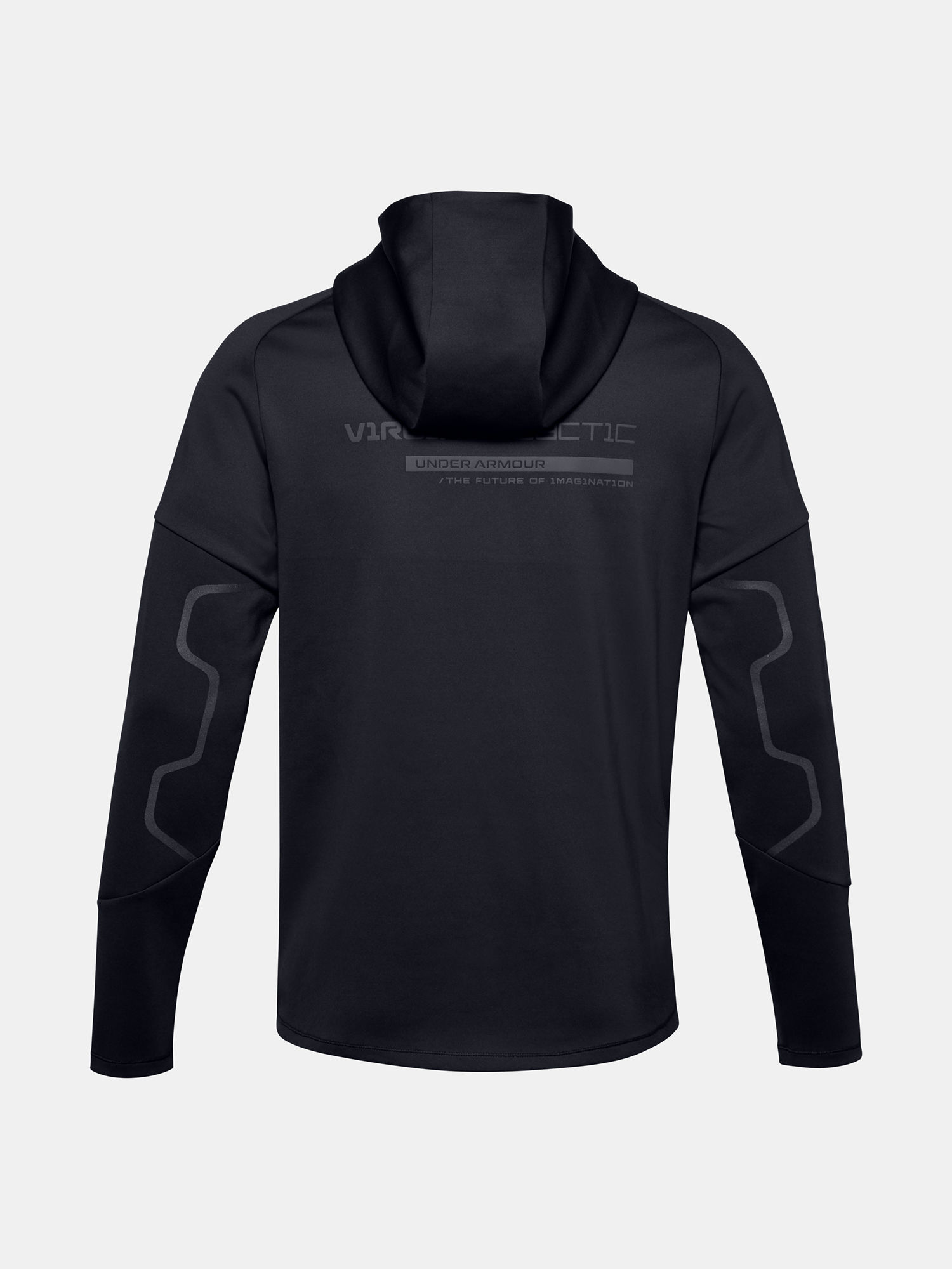 Mikina Under Armour VG Recover Ponte Hoodie-BLK (4)