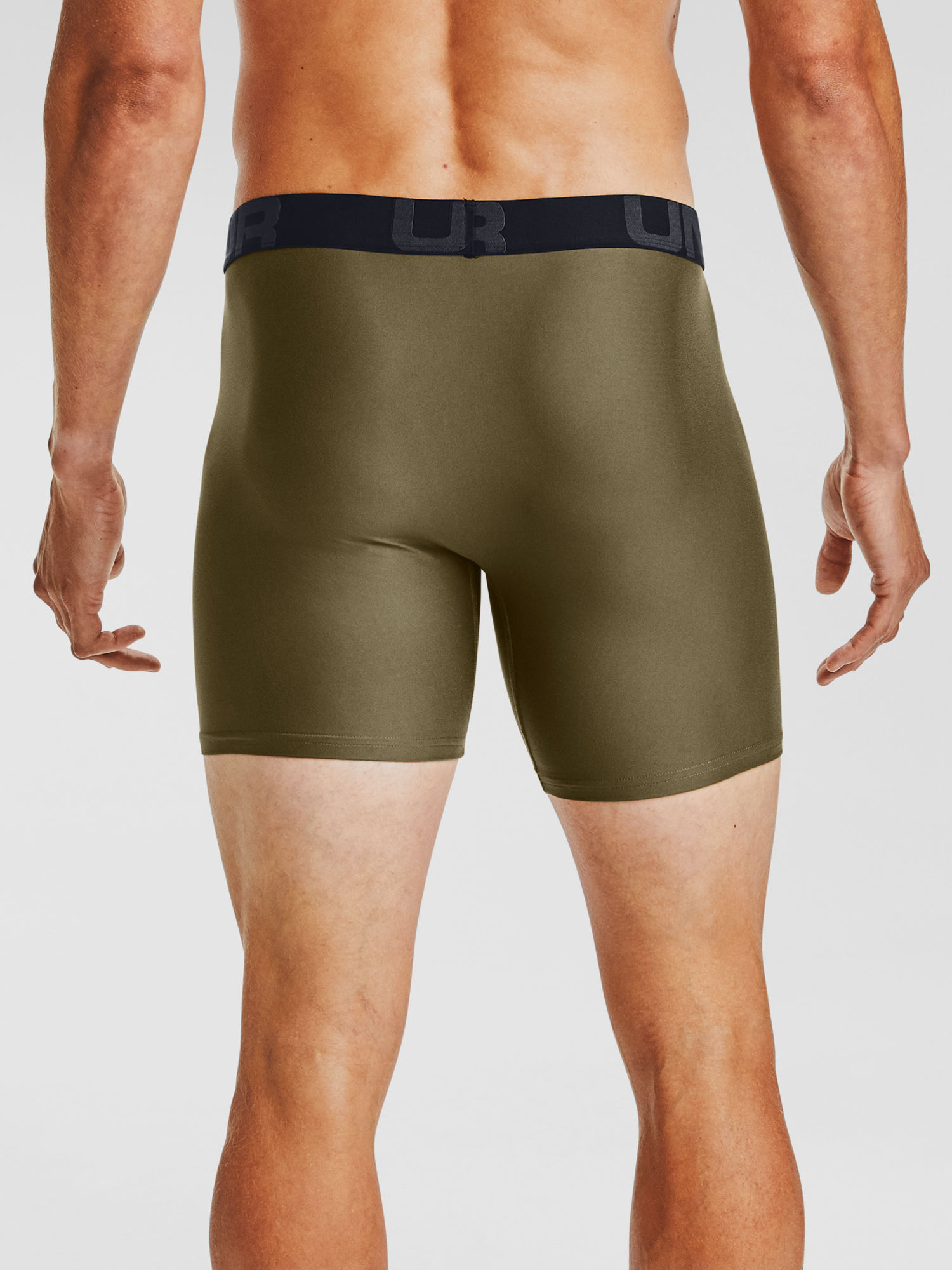 Boxerky Under Armour Tech 6in 2 Pack-GRN (2)