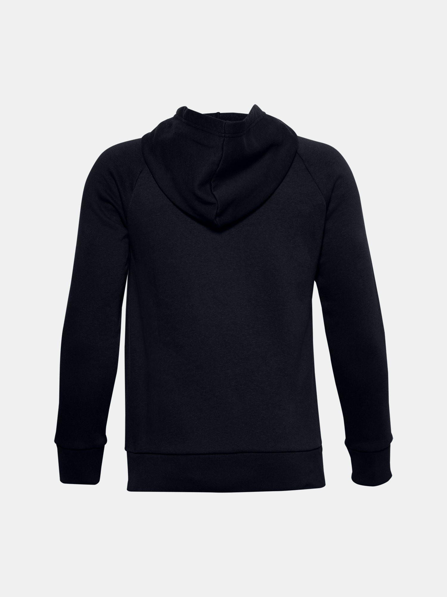 Mikina Under Armour RIVAL COTTON HOODIE-BLK (2)