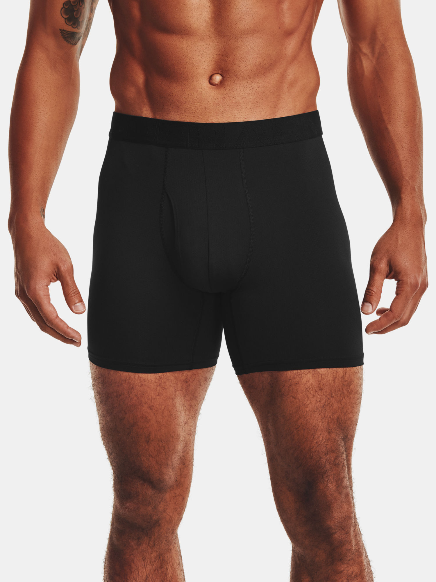 Boxerky Under Armour Tech Mesh 6in 2 Pack-BLK (1)